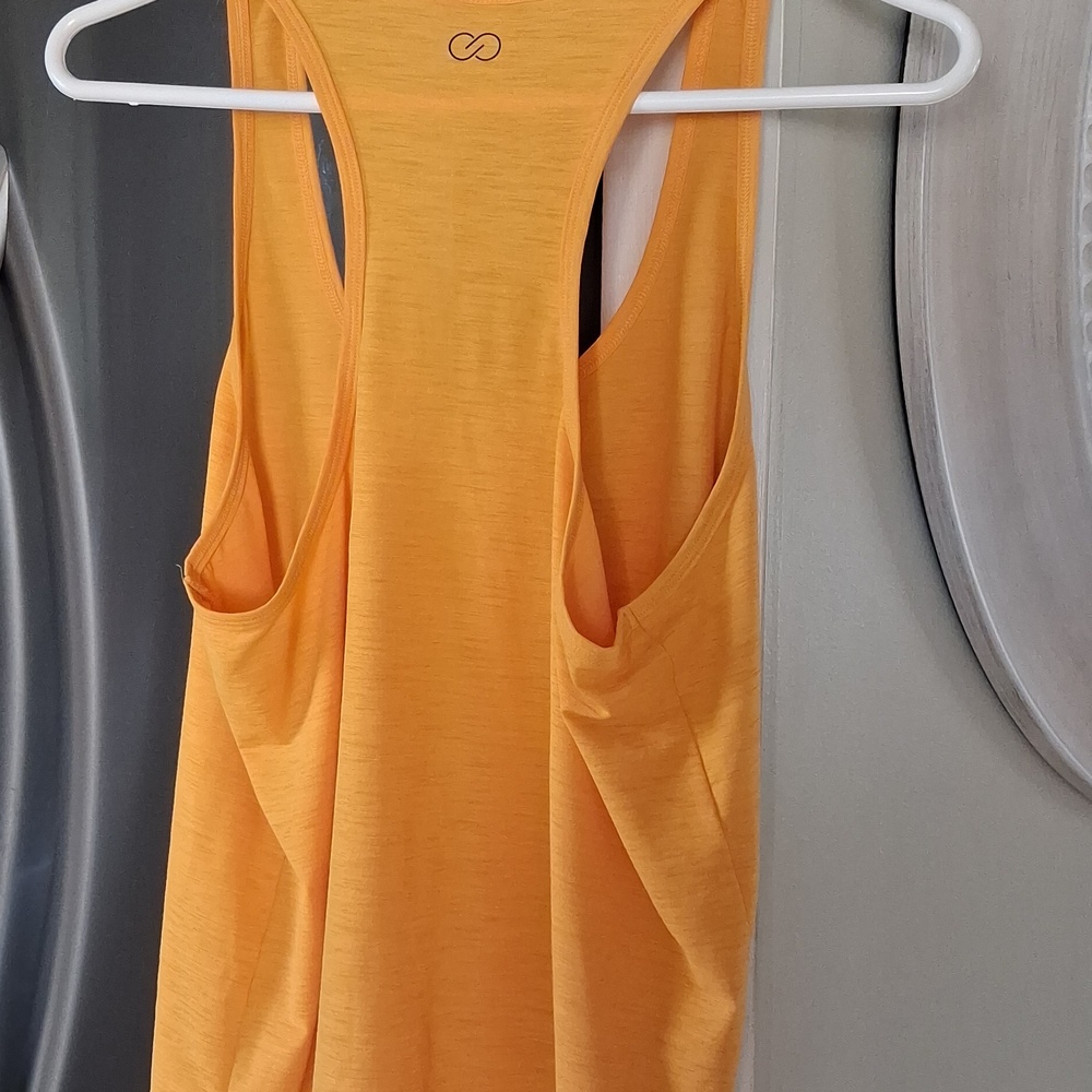 CALIA by Carrie Underwood Golden Yellow Racerback Tank - Picture 4 of 4